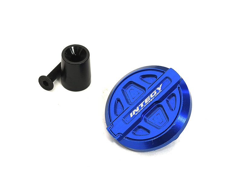 Billet Machined Fuel Filler Cover Upgrade for Axial SCX6 RC Crawler 250004