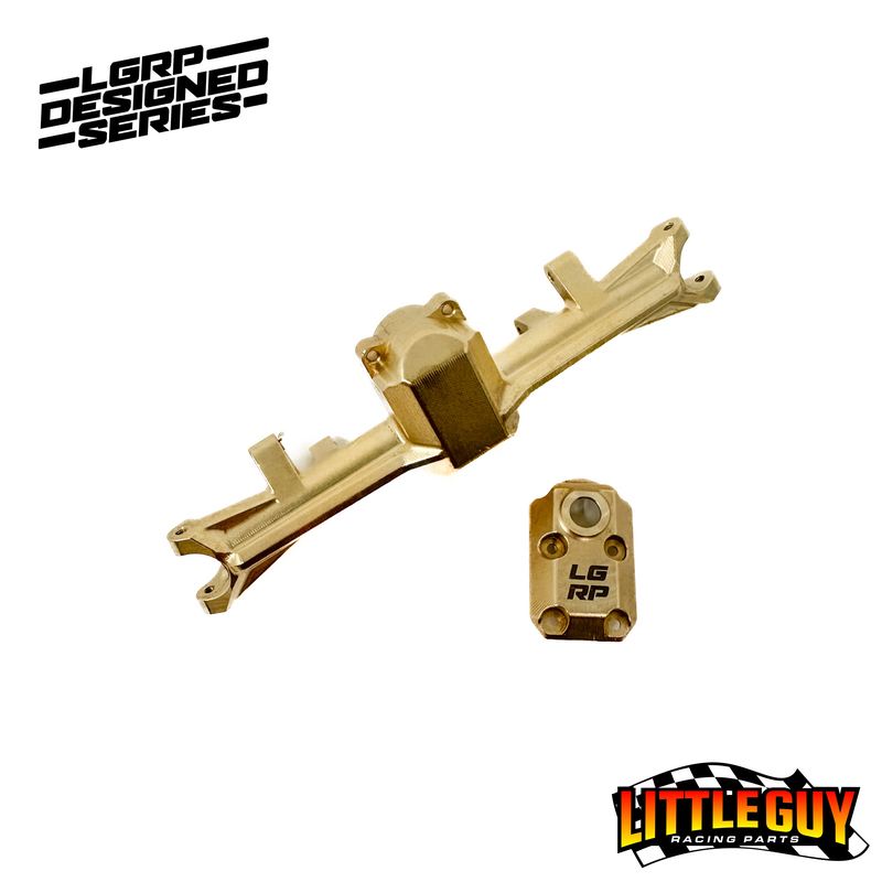 LGRP® Super 8 FRONT Axle Housing – Limited Edition Billet Brass (V1)
