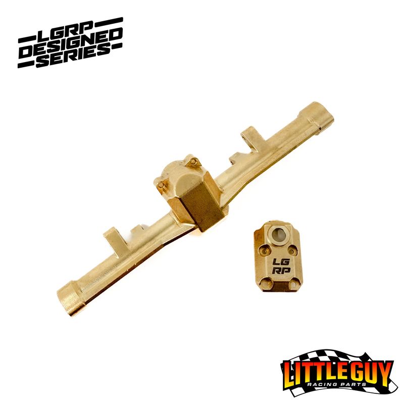 LGRP® Super 8 V1 Brass Rear Axle Housing - FInal Sale
