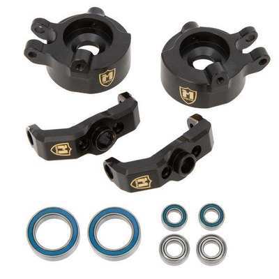 MEUS Brass C-Hubs + Steering Knuckles Counterweight 52g Set — TRX-4M