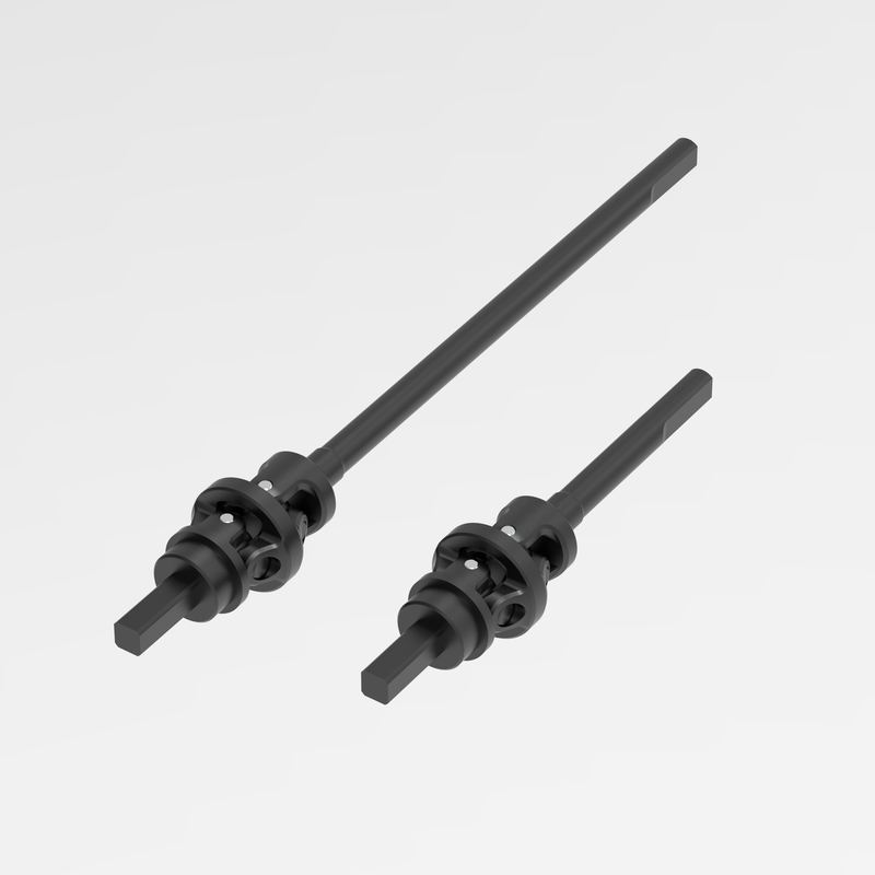 MEUS Racing 3-Section CVD Shafts for CHEAT CODE V2 Capra 1.9 UTB Axles