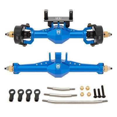 MEUS Metal Isokinetic Front & Rear Axles +5mm 52° — TRX4M Set