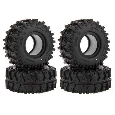 MEUS Racing 0.7-Inch Super Soft /Bouncer Tires for 1/30 Axial SCX30 1/32 Redcat Ascent-32