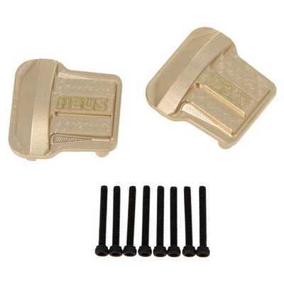 MEUS Racing Brass Front Rear Axle Diff Cover for 1/18 TRX4M Bronco Defender Upgrade Parts