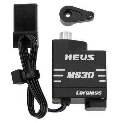 MEUS Racing Coreless Micro Aluminum / 15.8g Brass Servo for Axial 1/30
