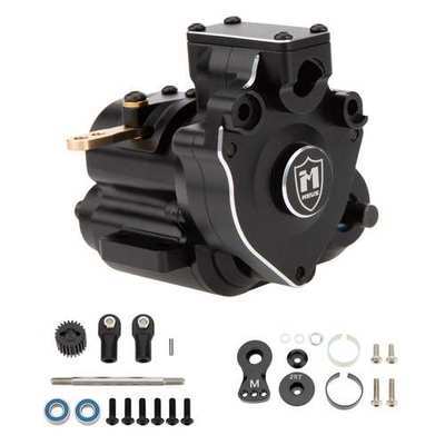 MEUS Racing Dual Speed Transmission Overdrive Gearbox for 1/10 Vanquish Optic H10 RC Crawler