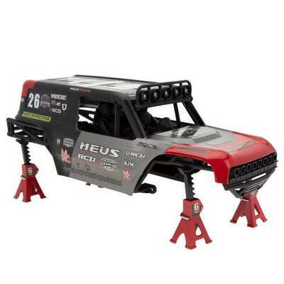 MEUS Racing MB18 Body & Chassis Frame Kit for 1/18 TRX4M Defender Bronco K10 F150 High Trail