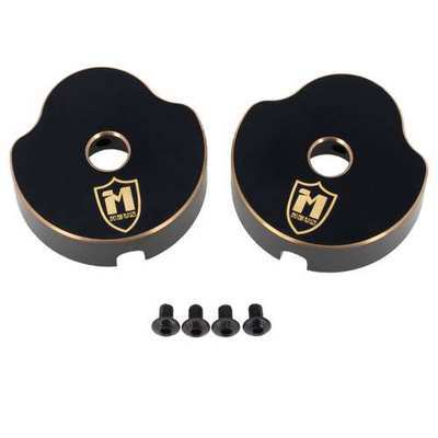 MEUS Racing SCX10 Pro Brass Counterweight Rear Axle Tube Cap For Axial 1/10 SCX10 PRO Upgrades Crawler