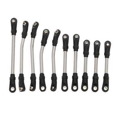 MEUS Racing UTB18 Stainless Steel Chassis Links for 1/18 AXIAL UTB18 Capra Trail Buggy