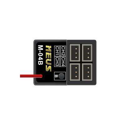 MEUS Racing Standalone Receivers β M-04B 4CH / M-06A 6CH / M-10A 10CH