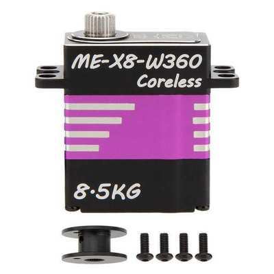 MEUS Racing Coreless 8.5KG 360-Degree Winch Servo w/ Spool (ME-X8-W360)