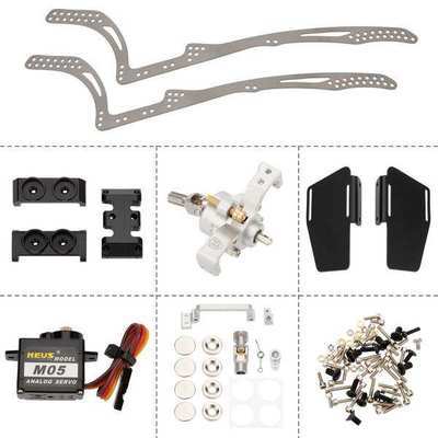 MEUS Racing MD24 Titanium LCG Chassis Kit (SCX24, US Warehouse)