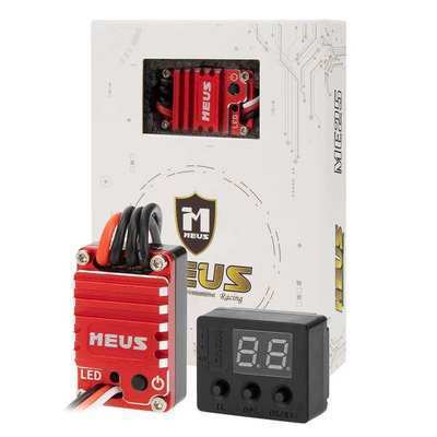 MEUS Racing ME25 V2 25A Brushed Mini ESC for SCX24/TRX4M/SCX30