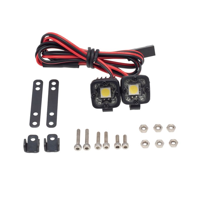 MEUS Racing RC LED Headlight Bumper Light Kit for 1/10 Wraith