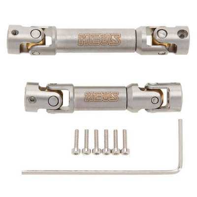 MEUS Racing Stainless Steel Center Drive Shafts for 1/18 Redcat Ascent-18