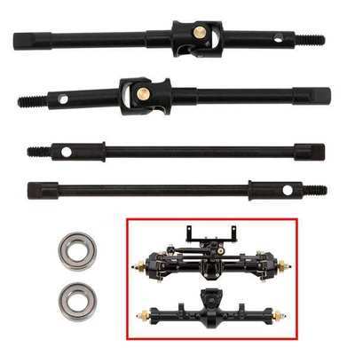 MEUS Universal-Joint CVD Axle Shaft Kit for SCX24 (4 shafts)