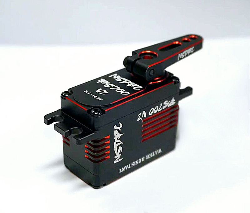 NSDRC RS700 V2 Special Edition Red Servo & Horn