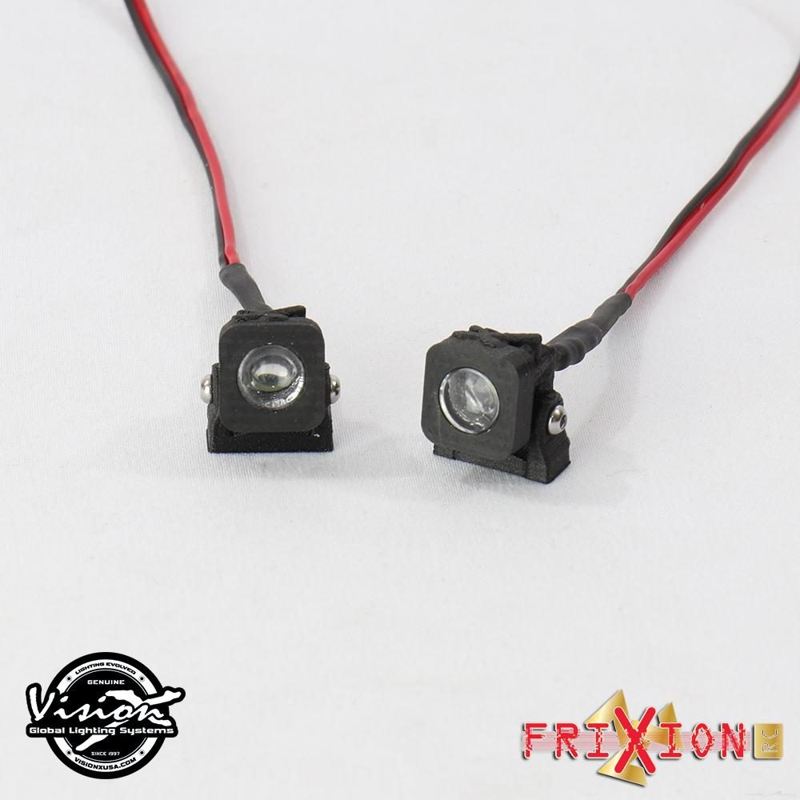 Vision X Optimus LED Pod Lights - Square or Round (2 pods)
