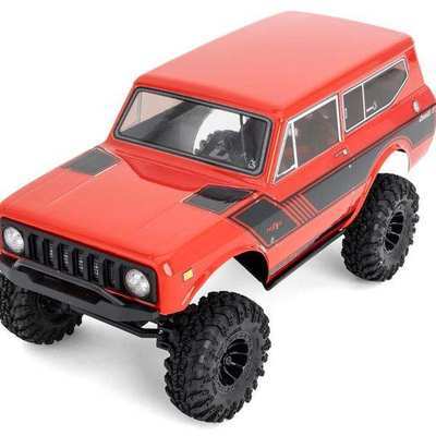 Redcat Ascent-18 International Scout II 1/18 4WD RTR Brushless Rock Crawler (Red)