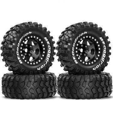 Redspider 1.9" Wheel Hubs w/ 95mm Tires — 95mm/3.74" Tall (4)