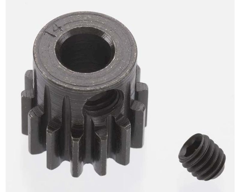 Robinson Racing Extra Hard Steel 32P Pinion Gear, 14T, 5mm Bore (RRP8614)