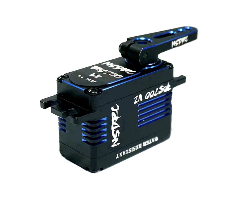 RS700 V2 Special Edition Blue Servo & Horn