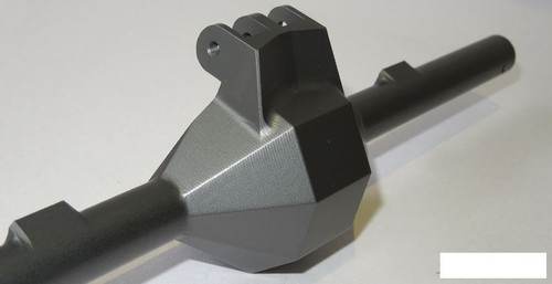 SSD Diamond Centered Rear Axle for Axial Wraith (Grey, SSD00037)
