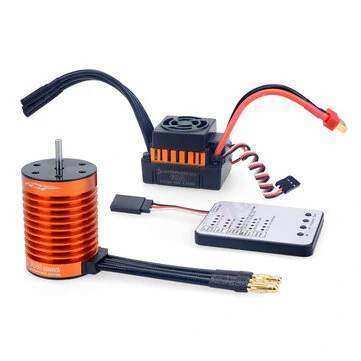 Surpass Hobby F540 Brushless Motor 60A ESC LED Program Card Combo