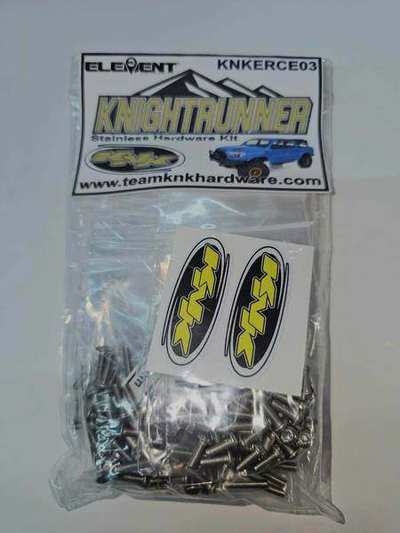 Team KNK Element Knightrunner Stainless Hardware Kit (KNKERCE03)