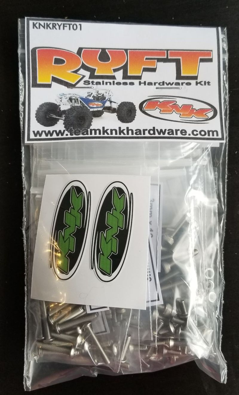 Team KNK Axial Ryft Stainless Hardware Kit (KNKRYFT01)