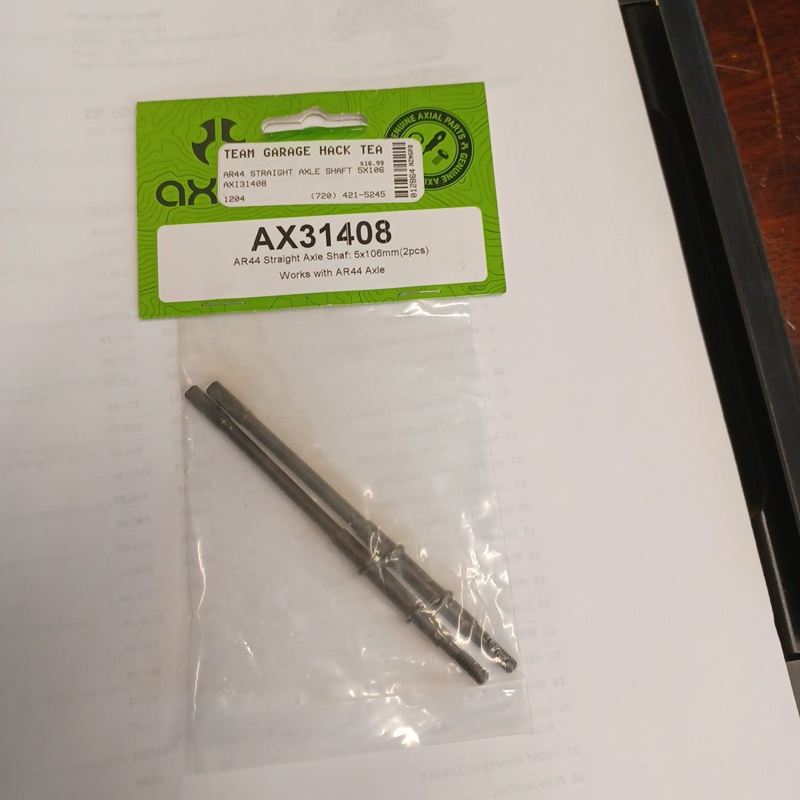 Axial AR44 Straight Axle Shafts (AX31409)