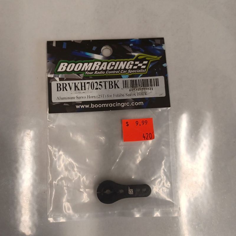 Boom Racing Aluminum Servo Horn 25T - Black