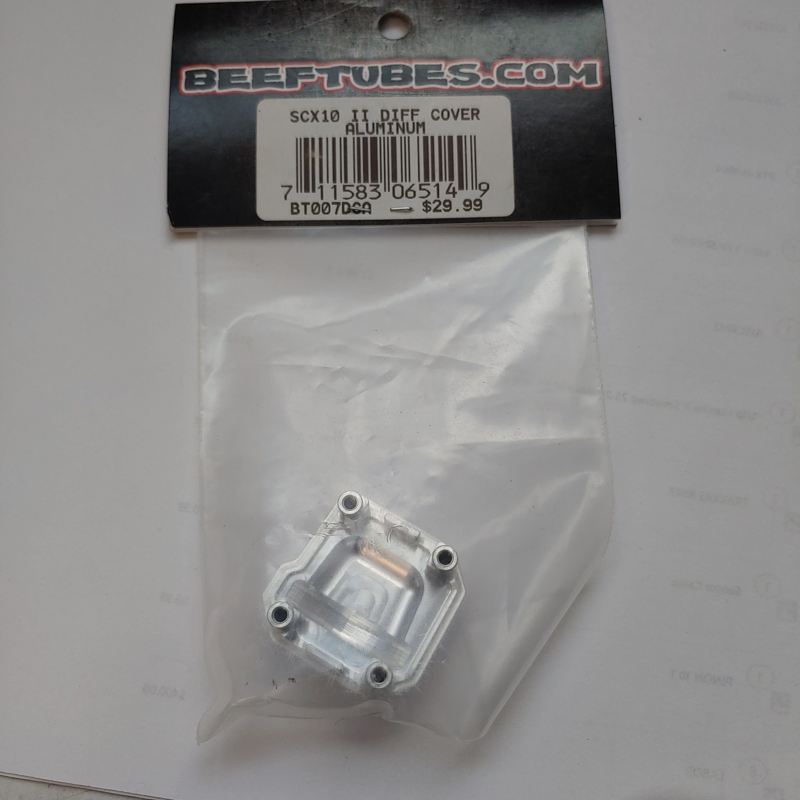 Beef Tubes SCX10 II Aluminum Diff Cover