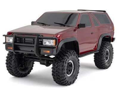 Traxxas TRX-4 Trail Crawler with Nissan Pathfinder Body — Red/Silver