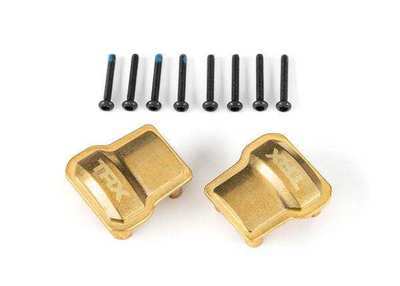 Traxxas TRX-4M Brass Axle Covers, pair, part TRA9787