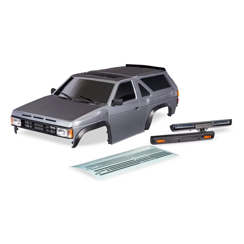 Traxxas TRX-4 Nissan Pathfinder 1/10 Body w/ Clipless Mounts, Silver