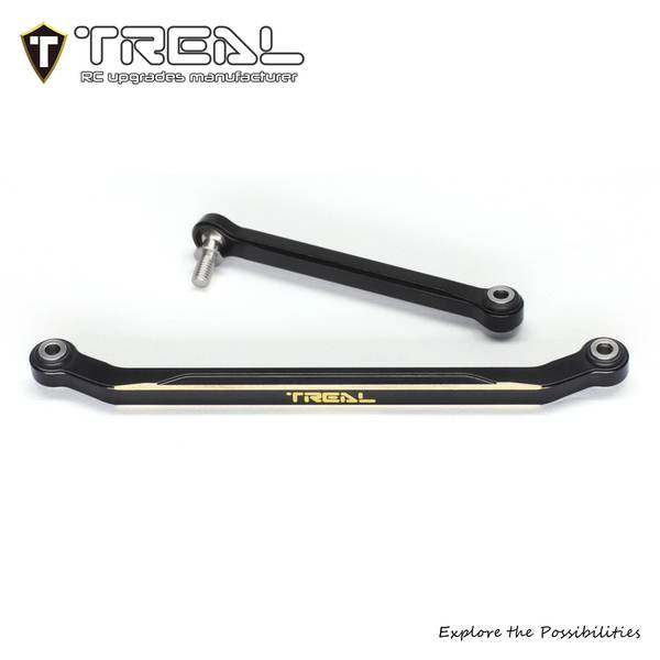 TREAL Brass Front Steering Links 13g for Redcat Ascent-18