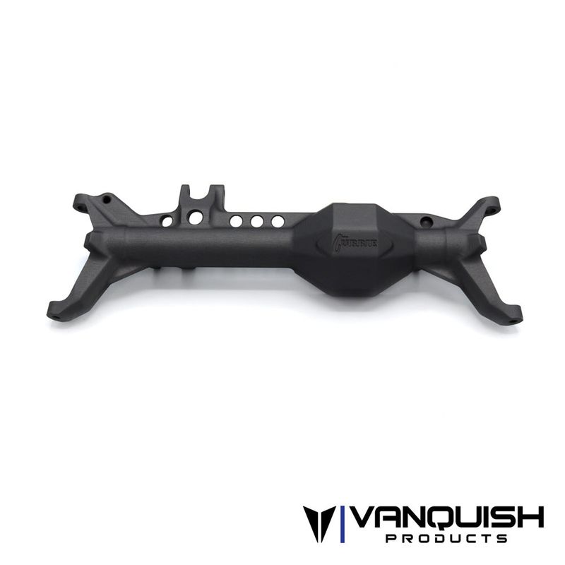 Vanquish Currie F10 Portal Aluminum Front Axle Housing - Black