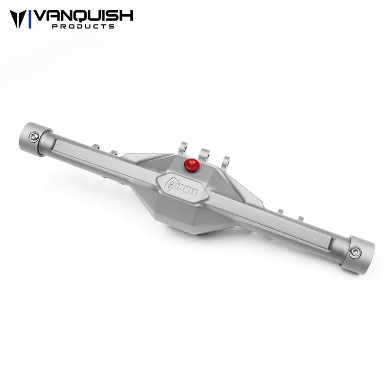 Currie F9 SCX10-II Rear Axle Clear Anodized