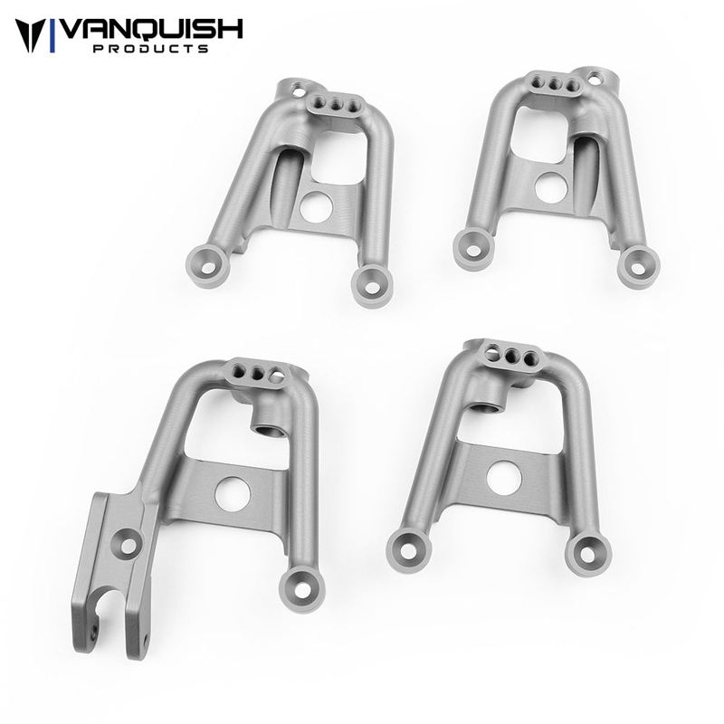 SCX10-II Shock Hoops Clear Anodized
