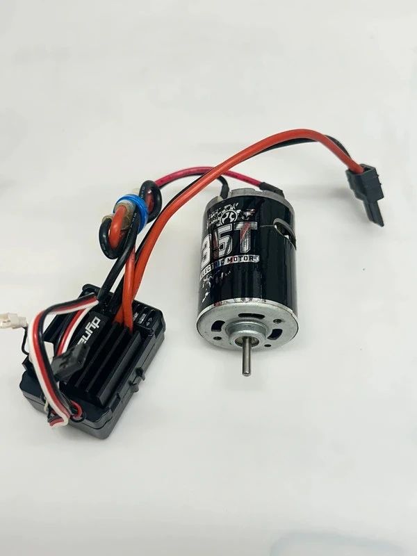 Dynamite 35T Brushed Motor + ESC Combo (Waterproof, Axial SCX10 Takeoff)