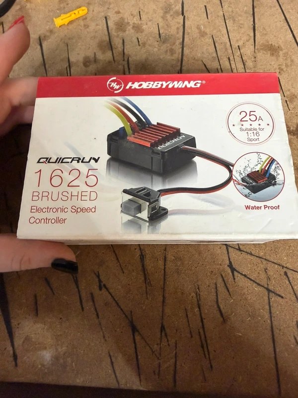 Hobbywing QuicRun 1625 Brushed ESC 25A Waterproof (New)