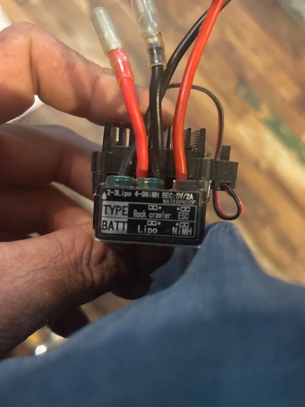 Brushed Crawler ESC, Waterproof, 2-3S LiPo (Used)