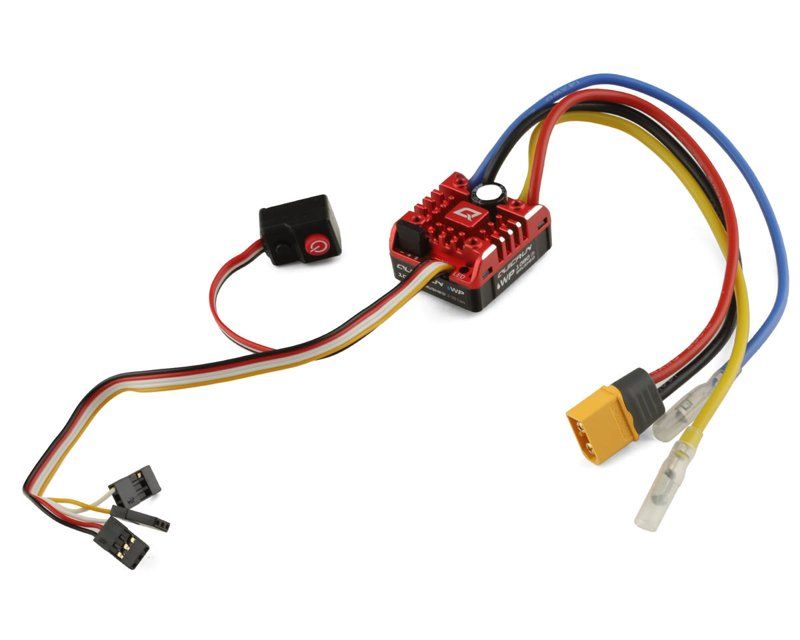 Hobbywing QuicRun Waterproof 1080 G2 Brushed Crawling ESC 2-3S (HWA30120202)