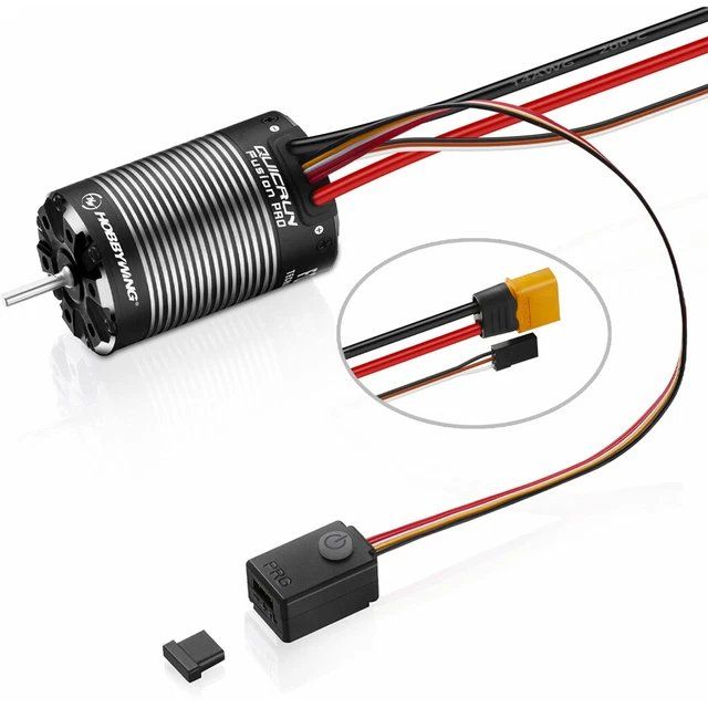 Hobbywing QuicRun Fusion Pro FOC 2-in-1 ESC/Motor System 2300KV (HWA30120402)