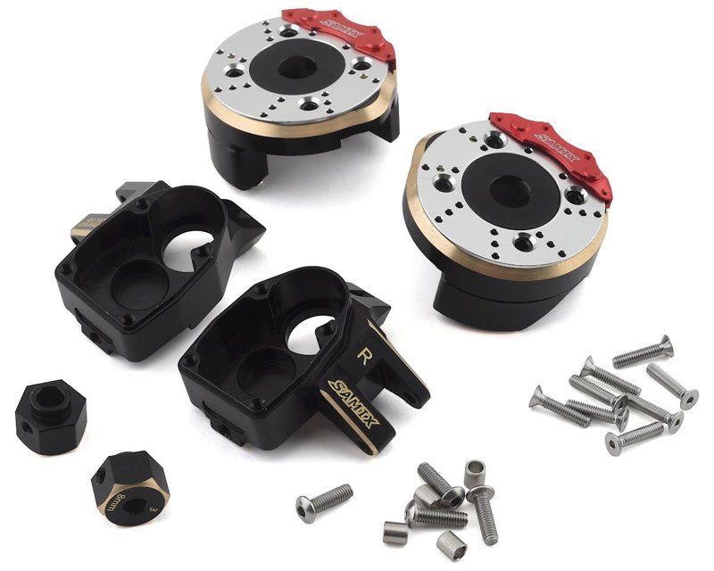 Samix SCX10 III/Capra HD Brass Knuckle Combo w/Portal Cover (SAMSCX3-4412C4)