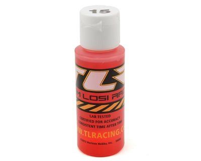 Team Losi Racing Silicone Shock Oil 2oz 15wt (TLR74000)