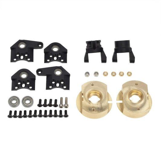 FLYXM Brass Steering Knuckle Weights for 1/10 Axial Wraith (2pcs)