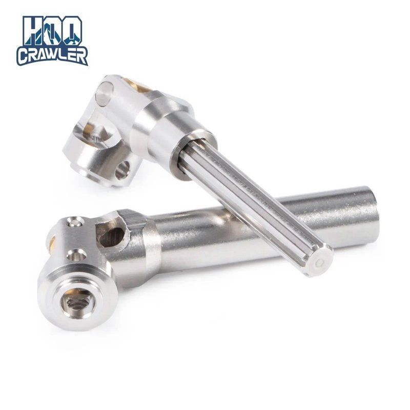 Hoocrawler Hardened Steel Driveshaft — 128-178mm (SCX10 II/III)