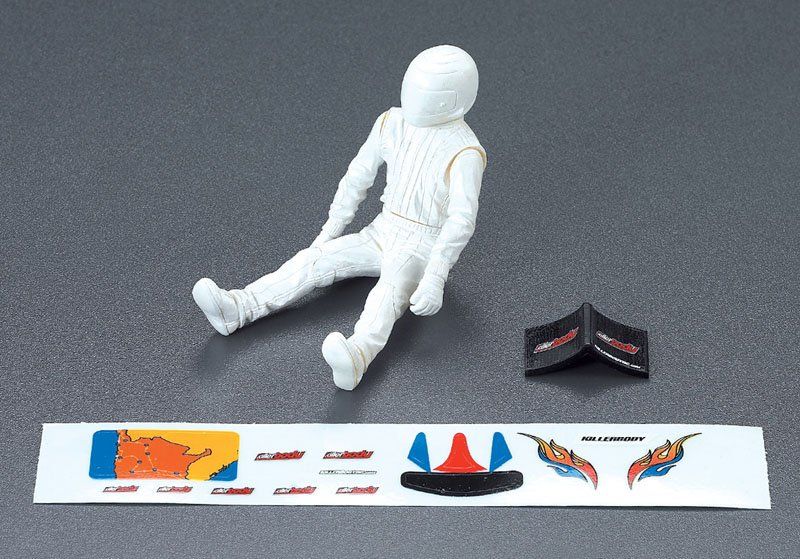 Killerbody 1/10 Driver Figure Clear (KLR-48050)